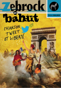 Livret Zebrock au bahut "Chanson, tweet et liberté"