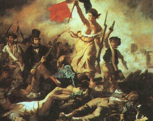 Delacroix, La Liberté guidant le peuple (1830)